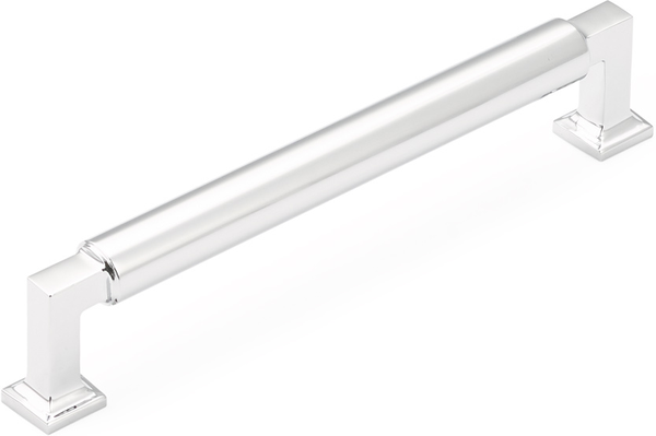 Haniburton Pull, Polished Chrome,  6'' cc 476-26