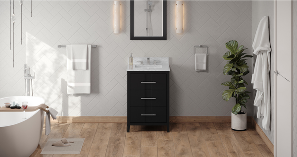 Katara 24'' Black Vanity VN2KAT-24-BK-NT Katara 24'' Black Vanity VN2KAT-24-BK-NT