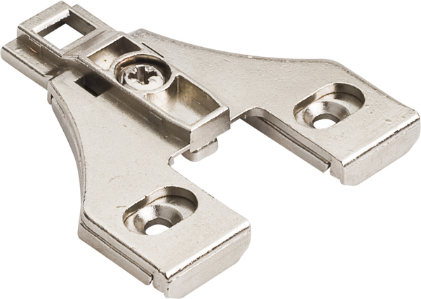 Plates - 400 Series Heavy Duty 0 mm Cam Adj Zinc Die Cast Plate Recommended for 125° Hinge for 500 Series Euro Hinges 400.3723.75