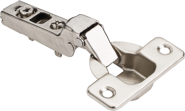 Hinges - 500 Series 110° Standard Duty Partial Overlay Cam Adjustable Self-close Hinge without Dowels *Item Replaces 500.0536.05* 500.0536.75