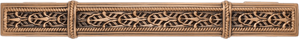 Carlisle Curved 5'' cc Pull, Museum Gold Finish 9721/1