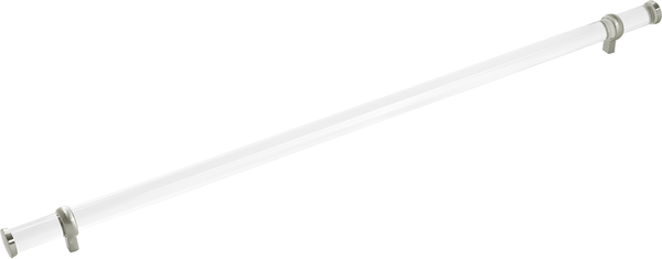 Bijou Paramount Pull 27-1/8'' cc Crysacrylic with Satin Nickel Finish B077011-CASN