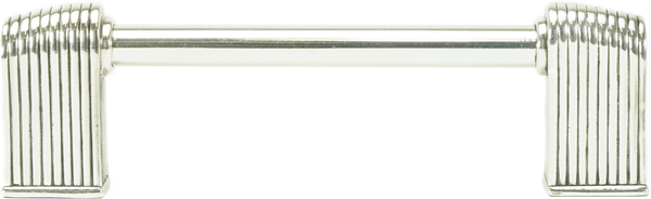 Urban Metro Oxford 4'' cc Knob-pull, Burnish Silver Plate 101374/BS