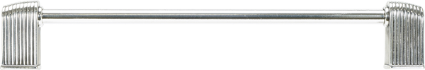 Urban Metro Oxford 8'' cc Pull, Burnish Silver Plate 101378/BS