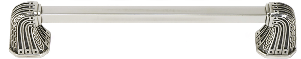 Urban Metro Saville 6'' cc Pull, Burnish Silver Plate 101836/BS