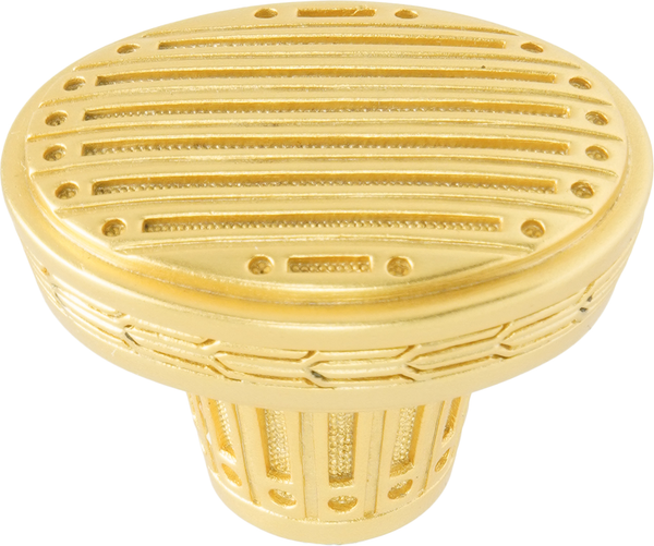 Urban Metro Saville Knob, Satin Gold Plate 101931/SG