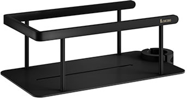 Sideline Shower riser basket matte black DB3008