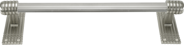Wilton 18'' Large Towel Bar, Reeded Handle, Satin Nickel Finish 2100R/18/SN