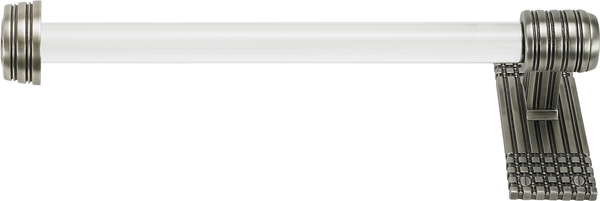 Wilton 8'' Hand Towel Left, Acrylic Handle, Antique Nickel Finish 2111AN