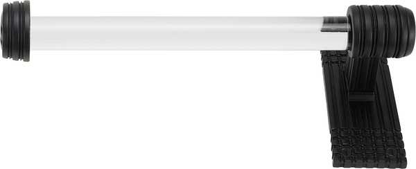 Wilton 12'' Hand Towel Left, Acrylic Handle, Matte Black Finish 2113MB