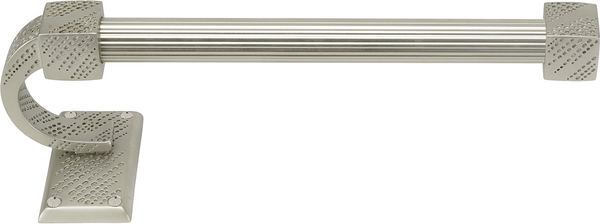Sutton 12'' Hand Towel Bar Right, Reeded Handle, Satin Nickel Finish 2211R/SN