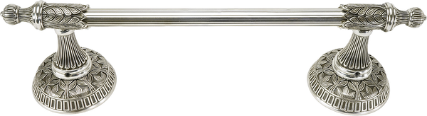 Hampton 9'' Hand Towel, Burnished Silver Finish 2510/6