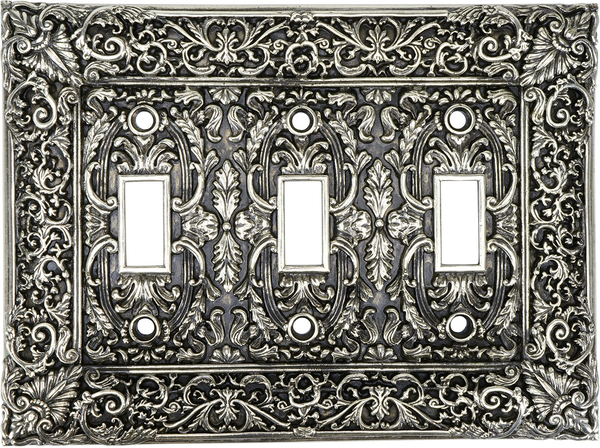 Switch Plates Glendale Triple Toggle Switch Cover 8822/6