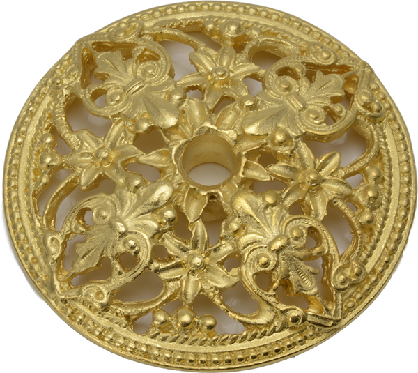 Juliane Grace escutcheon with florets 136-8