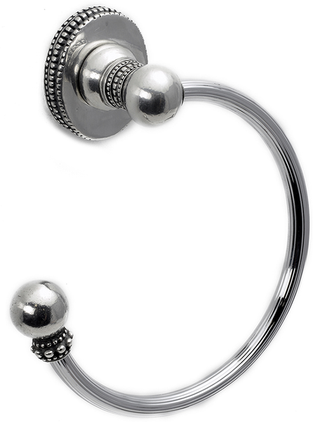 Classic/Beaded Classic swing towel reeded ring left 1611R-9