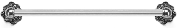 Acanthus 24'' cc towel bar Renaissance style with 5/8'' reeded center 1639R-9