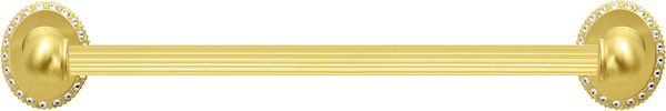 Caché 16'' cc towel bar 5/8'' reeded center 1706R-8C