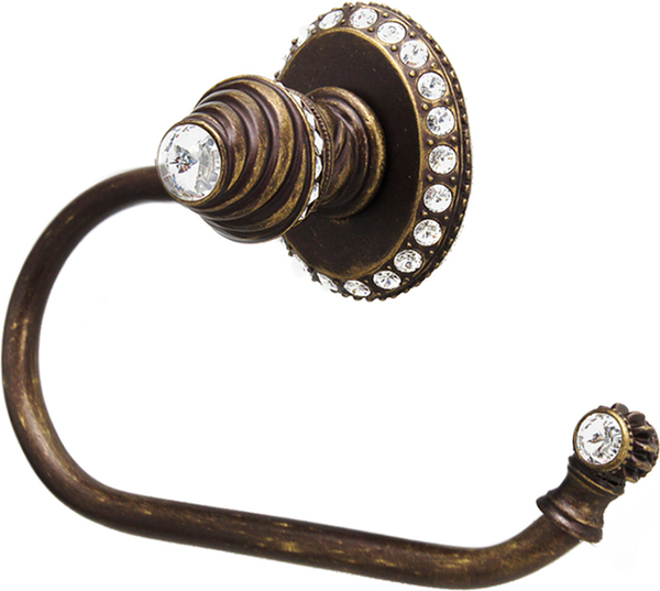 Caché ll large swing tissue smooth ring right with 42 rivoli Swarovski Clear Crystals 1853-3C