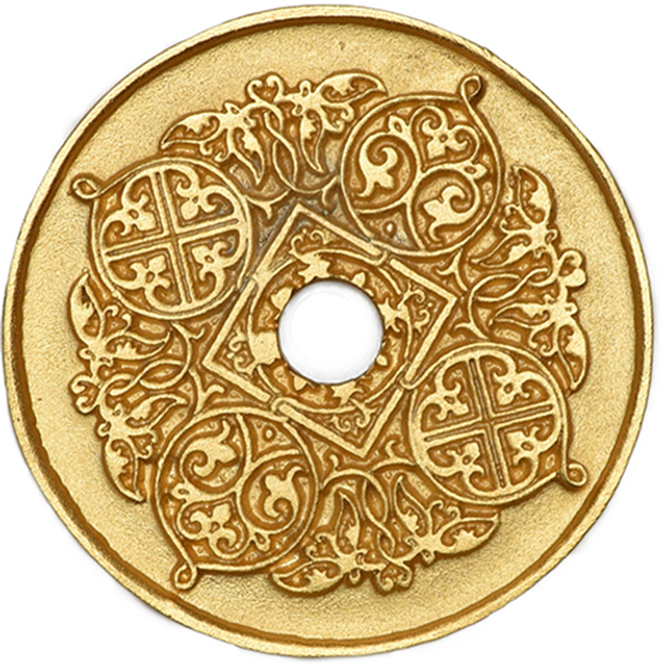 Millennium small round escutcheon 309-8