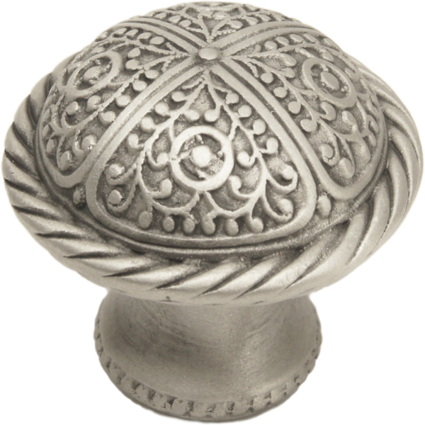 Millennium large knob with rope border 327-11