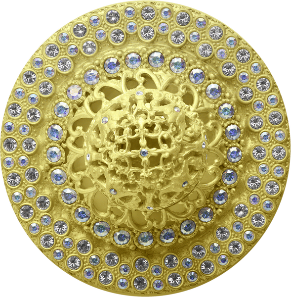 Juliane Grace II Small hook with 142 Swarovski Clear & Aurore Boreale Crystals 4268-8CAB