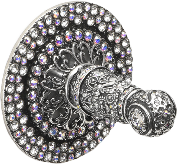 Juliane Grace II medium hook with Swarovski Clear & Aurore Boreale Crystals 4269-9CAB