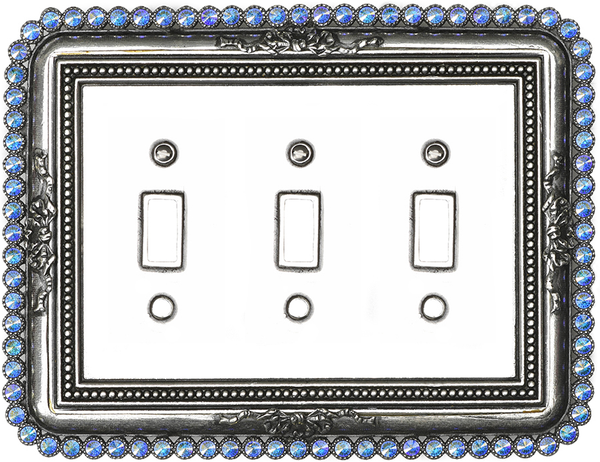 Cache Carpe Diem 5102-9AB Chalice triple toggle with 84 Swarovski Crystals 5102-9AB