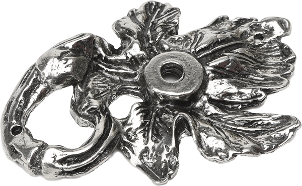 Bacchus Single grape leaf & vine escutcheon 538-9