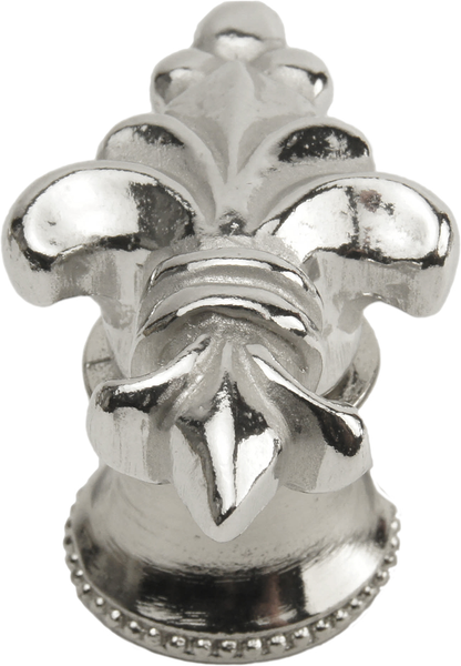 Charlemagne classic large knob in Platinum. 582-24