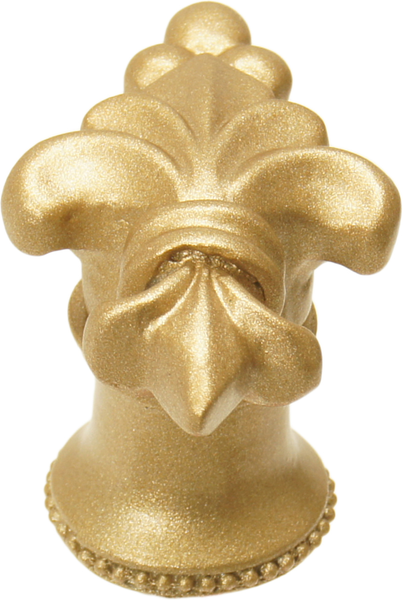 Charlemagne classic large knob in Soft Gold. 582-27