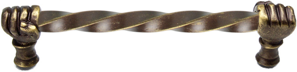 Carpe Diem fist 6'' cc imately w/ 3/8'' twist bar long pull 628-3