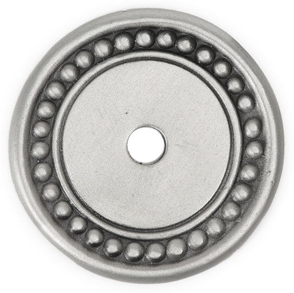 Cricket Cage medium round back plate in Satin. 688-11