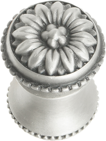 Acanthus small knob with flared foot Rosette style in Chalice. 831B-11