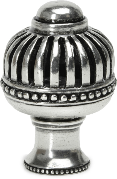 Cricket Cage large round knob with flared foot in Chalice. 953B-9
