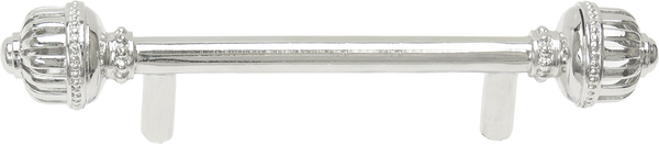 Cricket Cage large 4'' cc pull in Platinum. 960-24