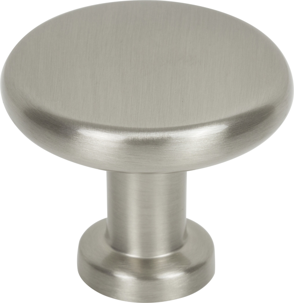 Weser 1-3/8'' diam Mushroom Knob 410SN