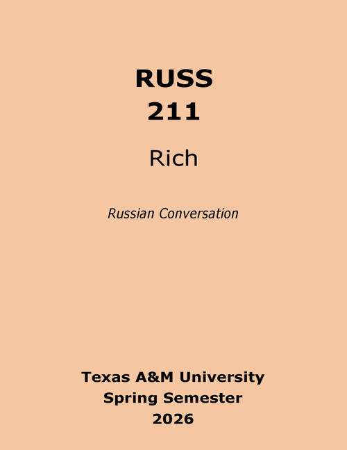 RUSS 211 Rich
