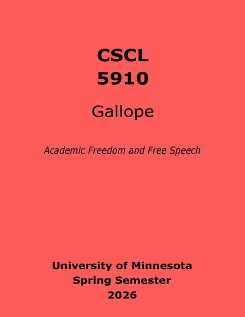 CSCL 5910 Gallope