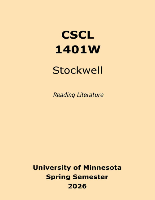 CSCL 1401W Stockwell