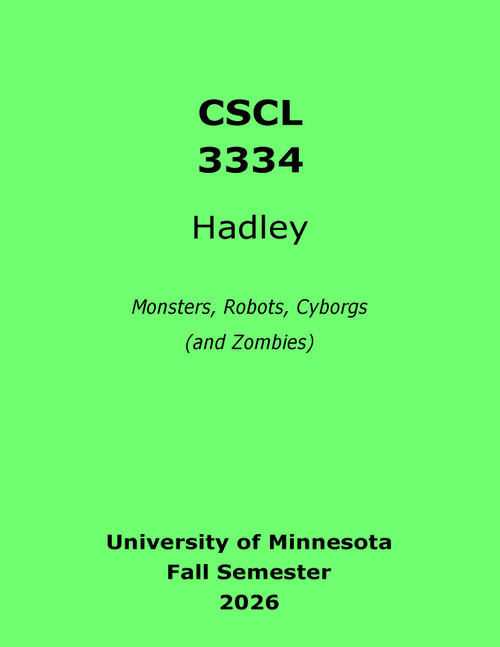 CSCL 3334 Hadley