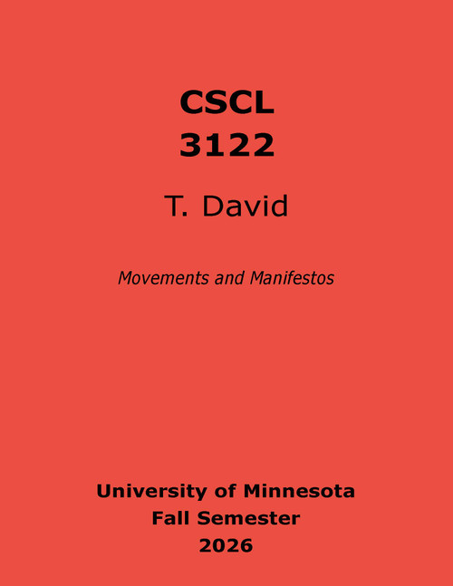 CSCL 3122 T.David