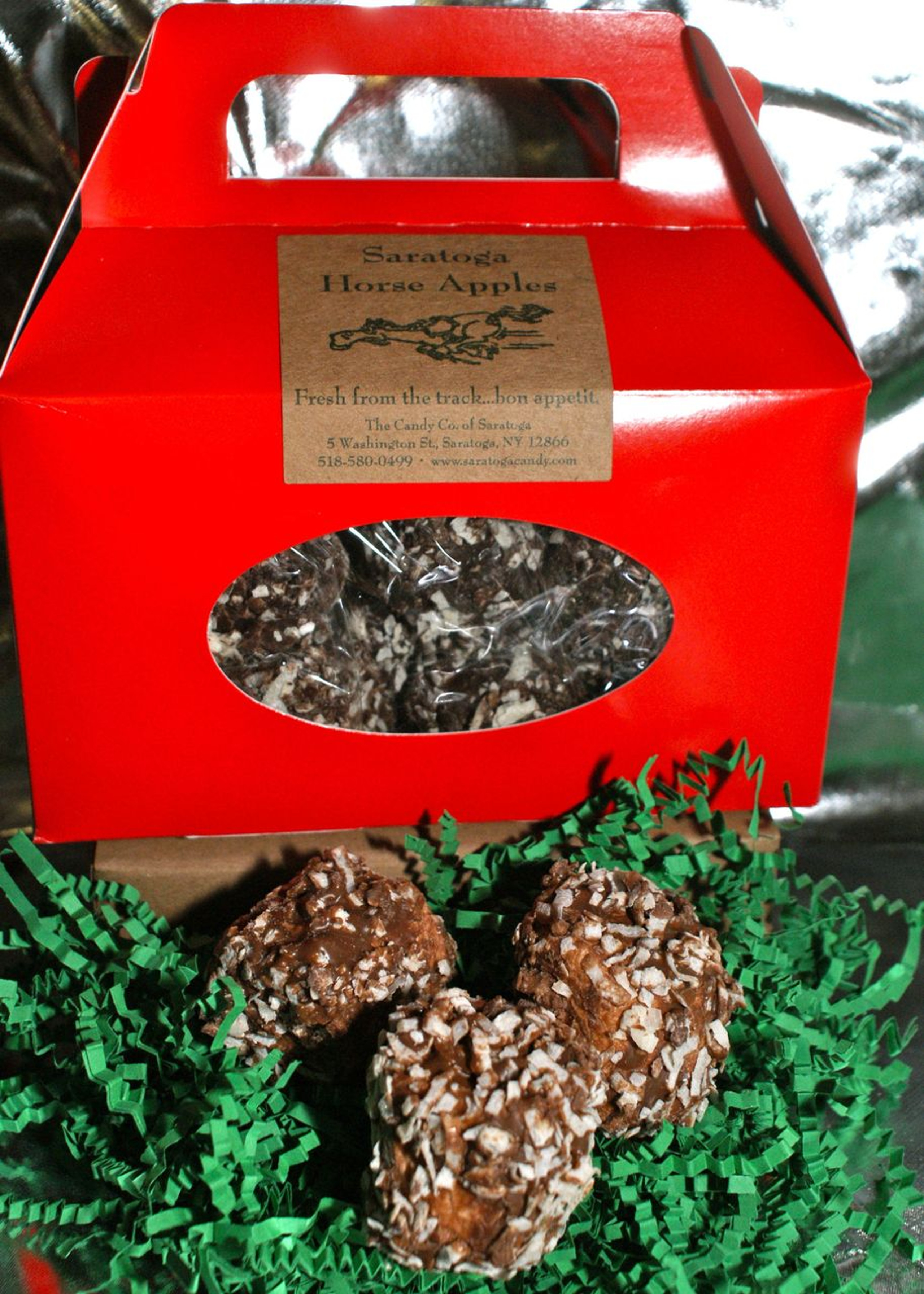 Horse Apples Saratoga Candy Co.