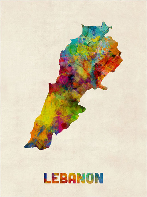 Lebanon Poster Art Print