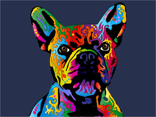 French Bulldog Poster Art Print