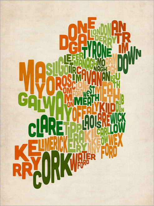 Ireland Poster Art Print