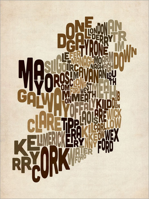 Ireland Poster Art Print