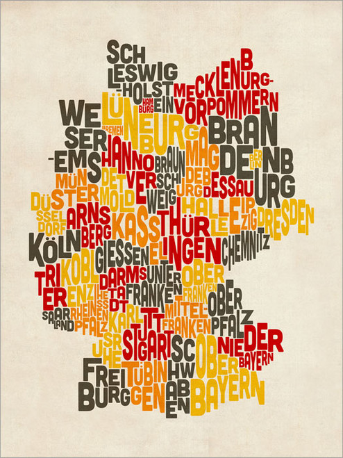 Germany Poster Art Print