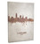 Cleveland Ohio Skyline Cityscape Box Canvas