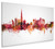Dubai United Arab Emirates Skyline Cityscape Box Canvas
