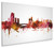 Leeds England Skyline Cityscape Box Canvas